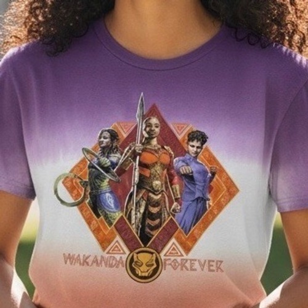 Marvel Studios Black Panther Wakanda Forever Tie Dye T Shirt BoxLunch Women XS